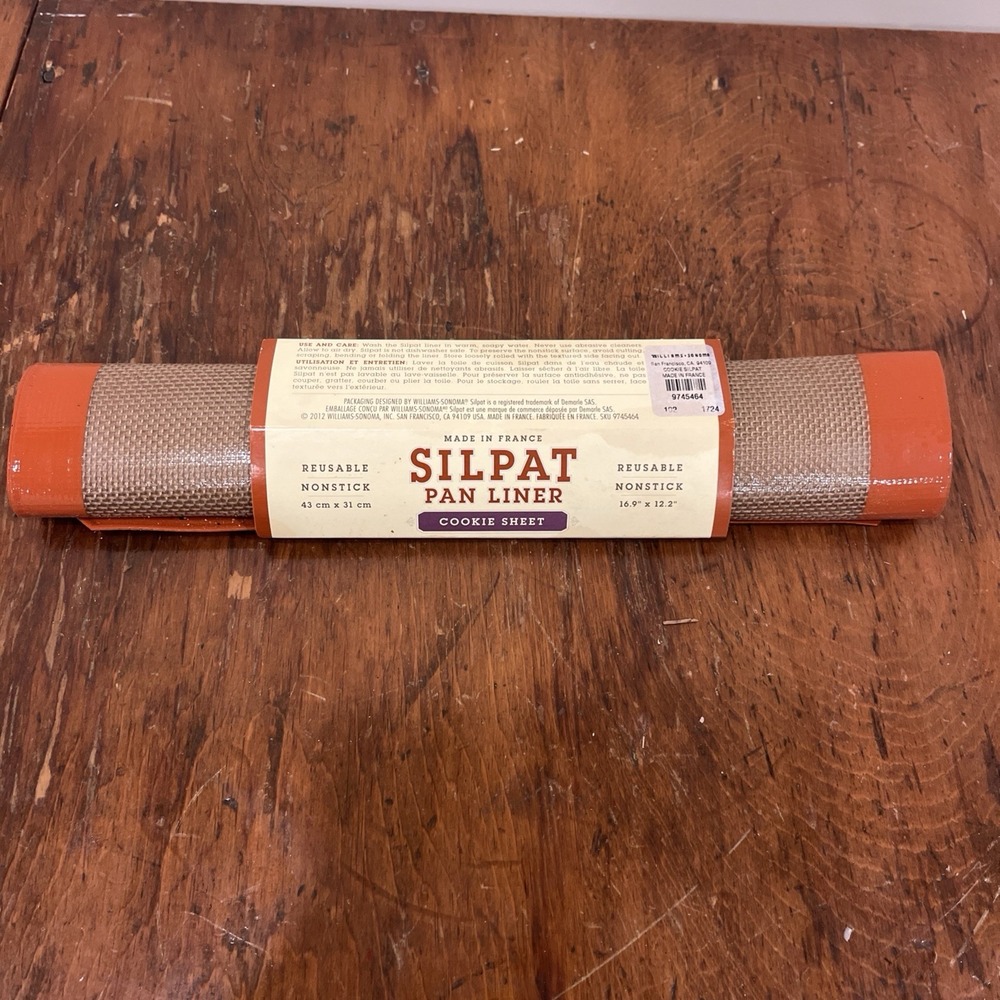 NWT Williams Sonoma Silpat Baking Mat 16.9" x 12.2" Nonstick Reusable France